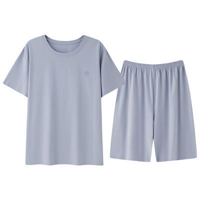 2025新款睡衣男士夏季冰丝家居服