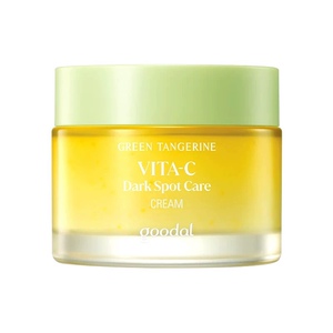 韩国goodal果达儿青橘VC精华面霜 维c面部亮白淡化斑点纯净皮肤好