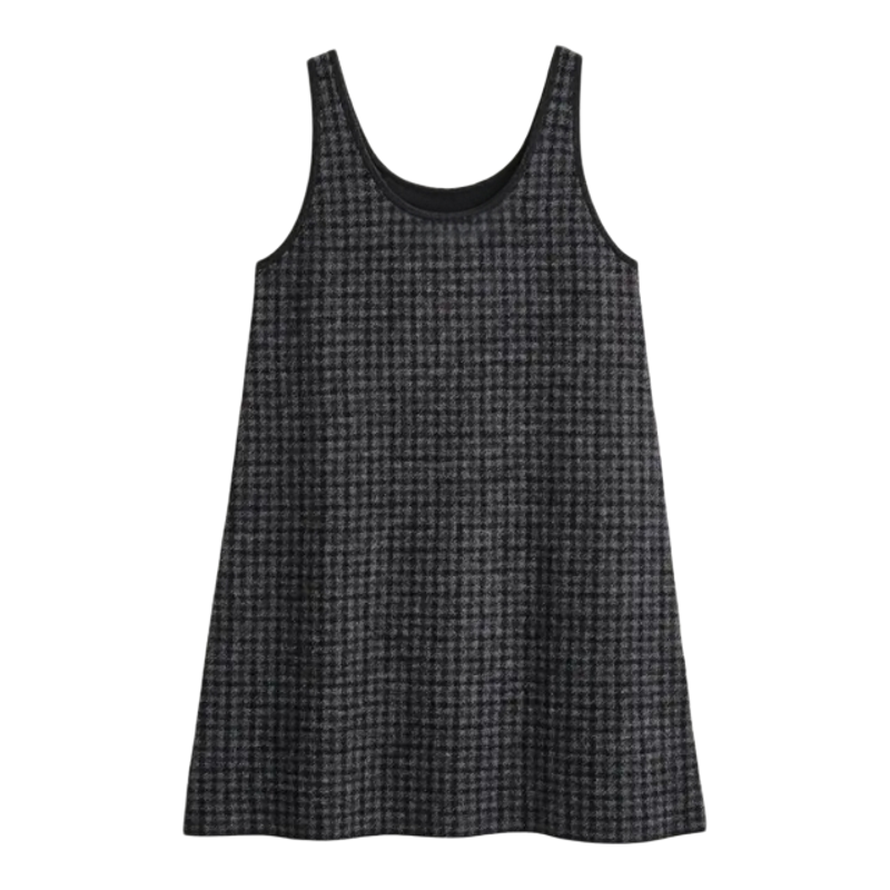 CS女装 标准版型美利奴羊毛迷你连衣裙2025秋季新品1315180001