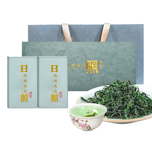 日照绿茶2025新茶一级有机礼盒装板粟浓香型春茶叶送礼官方旗舰店