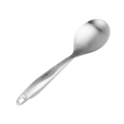 SUS304大号盛饭勺中空隔热手柄