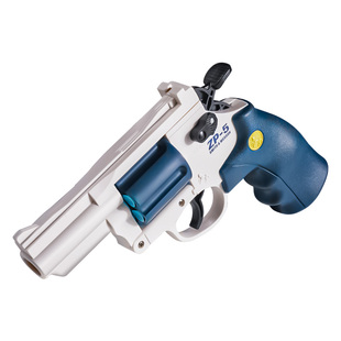 手动上膛ZP5小左轮软弹枪儿童男孩手小枪手抢可发射软蛋子弹玩具