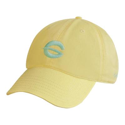 CKDH奶黄色棒球帽子刺绣2025新款