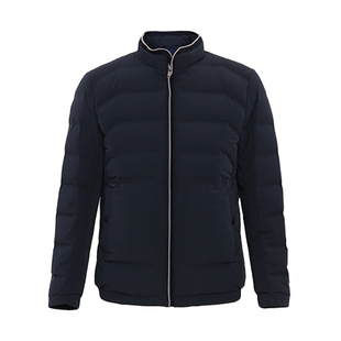 callisto卡利斯特男士冬款白鹅绒立领保暖蓬松商务户外直充羽绒服