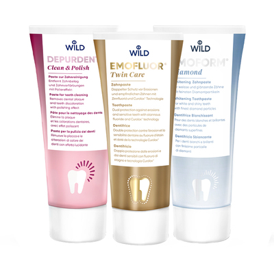 Wild怀尔德牙膏家庭装牙釉质修护