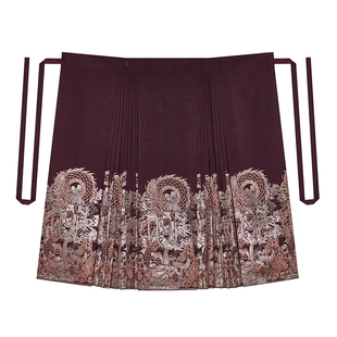 鱼升龙门妆花版织造司原创明制汉服两件套夏季马面裙上衣搭配半裙