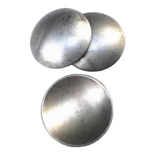 不锈钢304圆管拱形封口片圆管堵头盖帽闷头加厚焊接封口片凹凸片