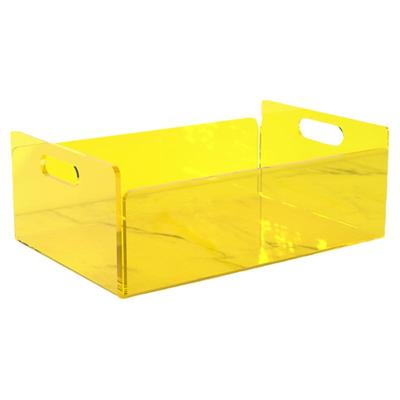 客厅卧室彩色亚克力收纳盒时尚