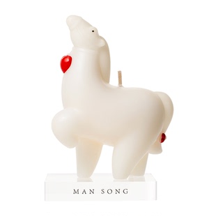 慢宋 | 宋画里的动物 卡通香薰蜡烛 爱心马与好有猿 新年礼物情侣