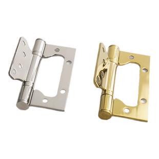 莫兰四寸国标足厚不锈钢子母合页平开合页实木门静音亮银色合页