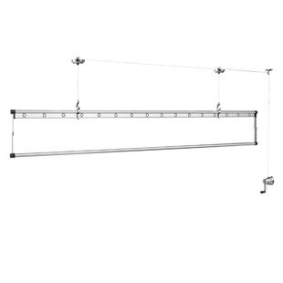好太太（Hotata）升降手摇晾衣架单杆升降晒衣架阳台家用晾衣架