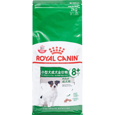 皇家SPR27小型犬老年犬通用粮4kg