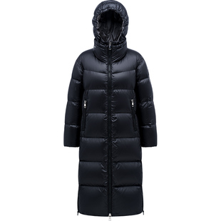 LINC金羽杰2025年冬季新款都市机能长款加厚羽绒服女外套8173