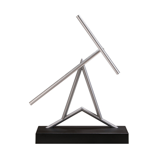 牛顿摆钢铁侠混沌摆永动机摆件高档创意商务礼品家居反重力模型