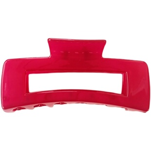 GRAIN de BEAUTE韩国正品 百搭镂空超大号抓夹方形中号糖果色发抓