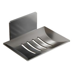 免打孔浴室肥皂盒沥水香皂碟壁挂壁粘胶挂式高级收纳卫生间肥皂架