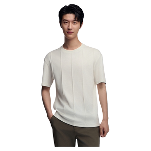 MOST/姆氏德男装夏季纯棉短袖t恤男潮青年圆领条纹体恤C42312079