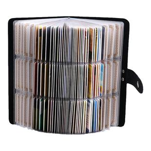 赖牌卡包男真牛皮大容量家用防消磁银行卡套多卡位名片夹女卡片包