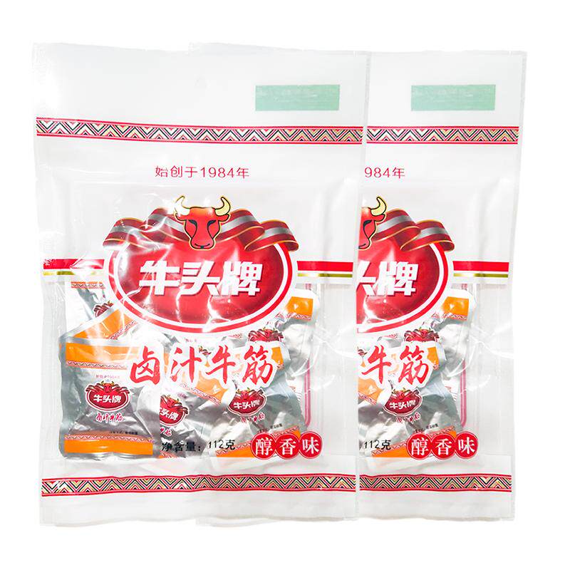 贵州特产牛头牌牛肉干卤汁牛筋