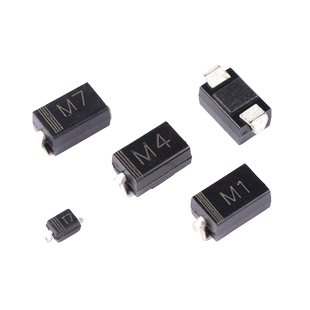 1N4001 IN4004 1N4007贴片SMA封装 丝印T7 M7 M4 M1 整流二极管