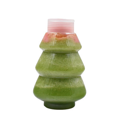 姜饼人奶茶瓶网红圣诞饮料瓶