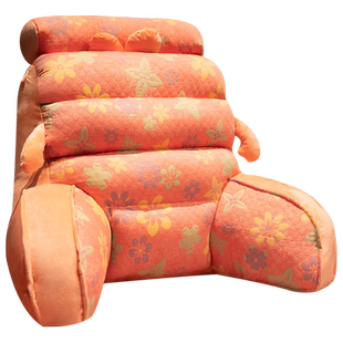 三层纱靠枕床头靠垫软包大靠背抱枕护腰垫学生宿舍床上枕头可拆洗