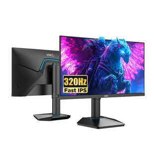 HKC显示器24.5英寸320HZ电竞电脑24屏幕240HZ外接笔记本G25H3Pro