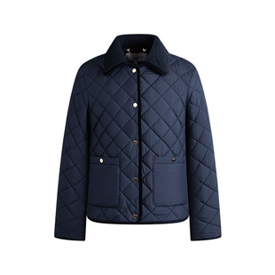 Navigare意大利小帆船棉衣女轻薄2025秋冬季新款设计感短棉服外套
