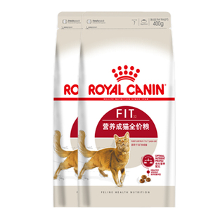 姜露宠物皇冠信誉 皇家猫粮F32营养配方成猫400克*2试吃装正品