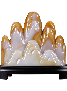 石诚记天然原石摆件客厅