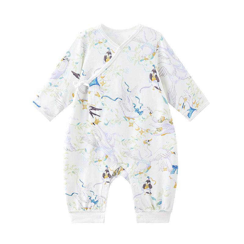 babycare山茶花连体衣婴儿爬服