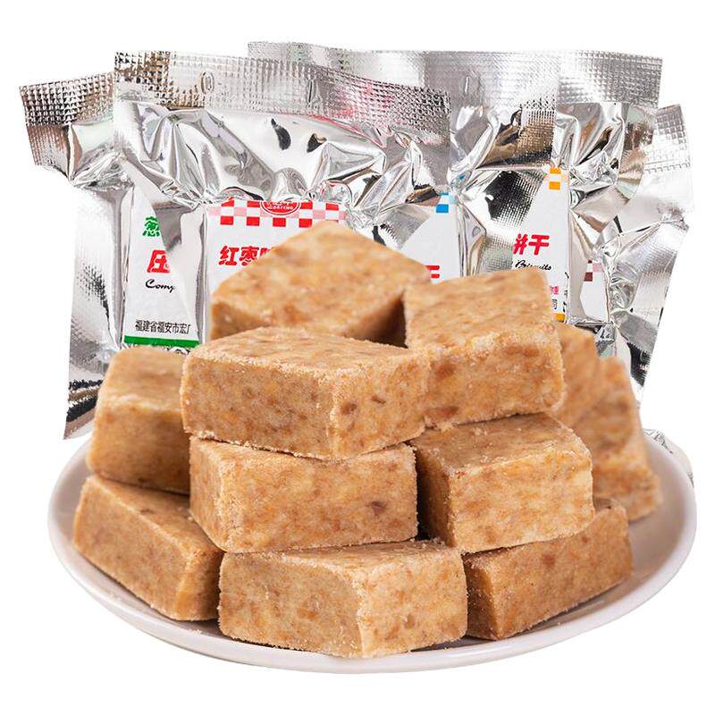 达丰压缩饼干粮多口味粗粮零食学生营养代餐饱腹应急长期储备食品