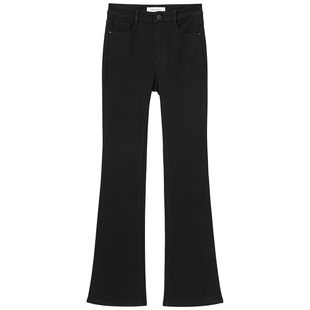 【多版型】Miss Sixty26春新款牛仔裤女喇叭直筒紧身显瘦小黑裤