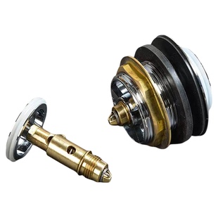 木桶浴缸专用下水器弹跳式铜芯脚踩式浴室淋浴房排水阀门地漏配件