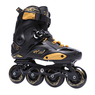 洛神成人男女专业轮滑鞋平花鞋大学生社团初学者溜冰鞋旱冰直排轮