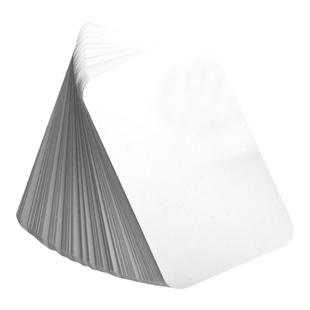 空白卡片自印小卡手写生字预习白纸英语单词卡方卡字卡留言卡打印硬卡纸手绘明信片豆豆本主持人手卡台词卡