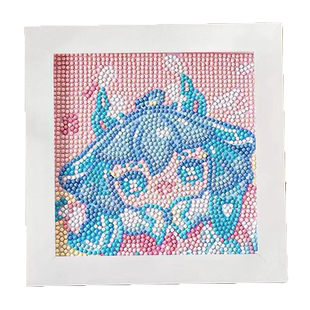 蛋仔派对钻石画满钻点钻画手工儿童diy玩具女孩钻石贴画材料包砖