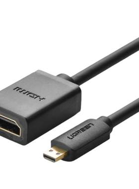 线材绿联Micro/Mini转标准hdmi