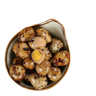 爆汁卤制鹌鹑蛋经典卤香味带壳两枚装卤蛋袋装食品河南特产零食