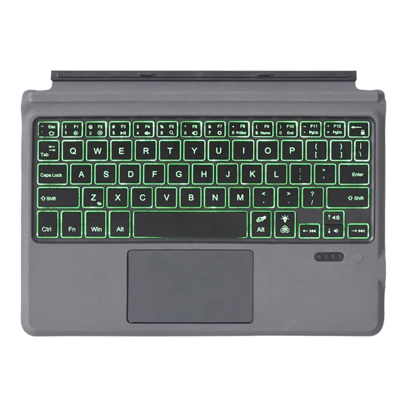 适用微软SurfaceGO4秒控键盘GO2/3七彩背光磁吸蓝牙键盘GO触控