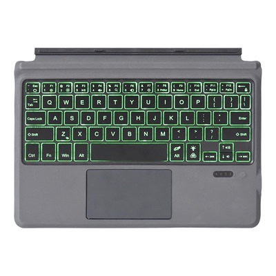 适用微软SurfaceGO4秒控键盘GO2/3七彩背光磁吸蓝牙键盘GO触控