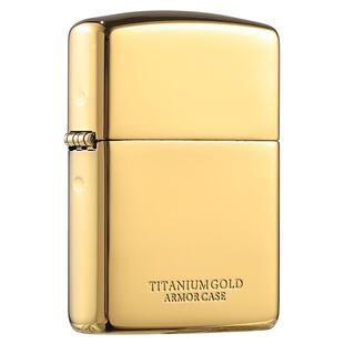 zippo打火机1941复刻盔甲镀钛金美国原装进口官方正品煤油防风