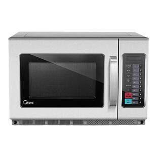 美的商用微波炉34L大容量1800W高功率快速解冻易清洁 EMA34GTQ-SS