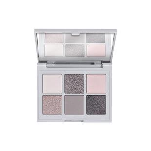 低饱和温柔感水泥盘！essence六色眼影盘冷门又实用灰粉女平价