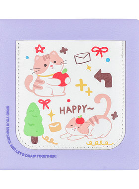 丙烯马克笔绘画本便携画画小方本