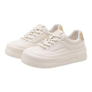 St&Sat/星期六春秋新款小白鞋增高厚底运动休闲单鞋女SSC3112CLB