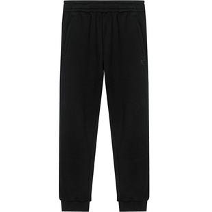 乔丹运动裤男长裤冬季加绒保暖针织卫裤男款春秋宽松休闲束脚裤子