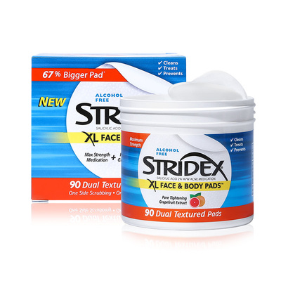 stridex身体棉片去鸡皮角质