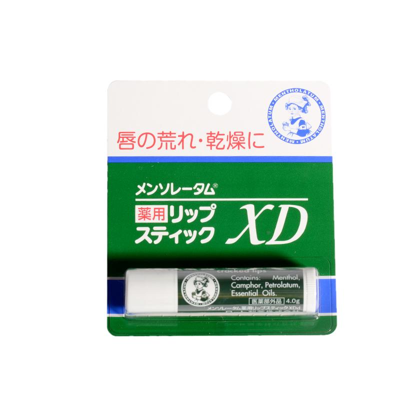 日本OMI近江兄弟薄荷润唇膏女男保湿滋润补水防干裂淡化唇纹唇油