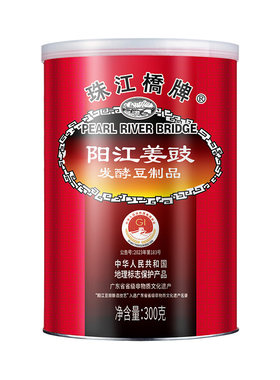 珠江桥牌广东阳江豆豉姜豉正宗